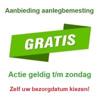 Gratis aanlegbemesting